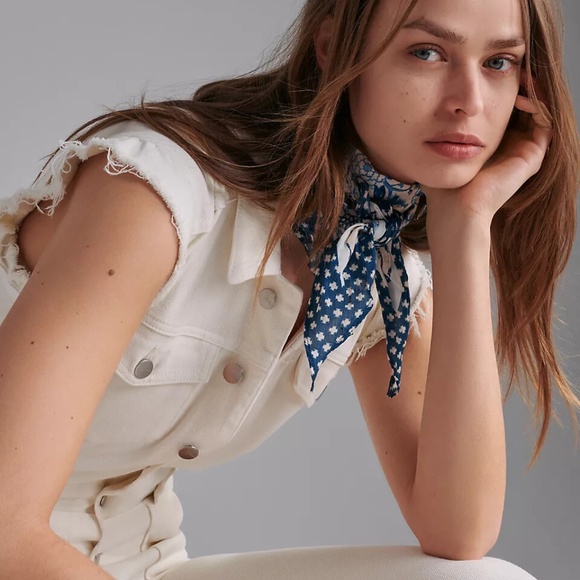 NWT Joe's Jeans Denim Jumpsuit Silvia Off-White Women's Small - Picture 5 of 5